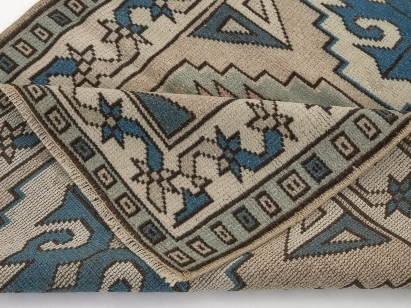 Turkish rug 3x5 , Vintage oushak rug , Area rug 3x5 , Turkish rug Wool, Small Oushak rug , Oriental rug , One of a kind rug, 8651