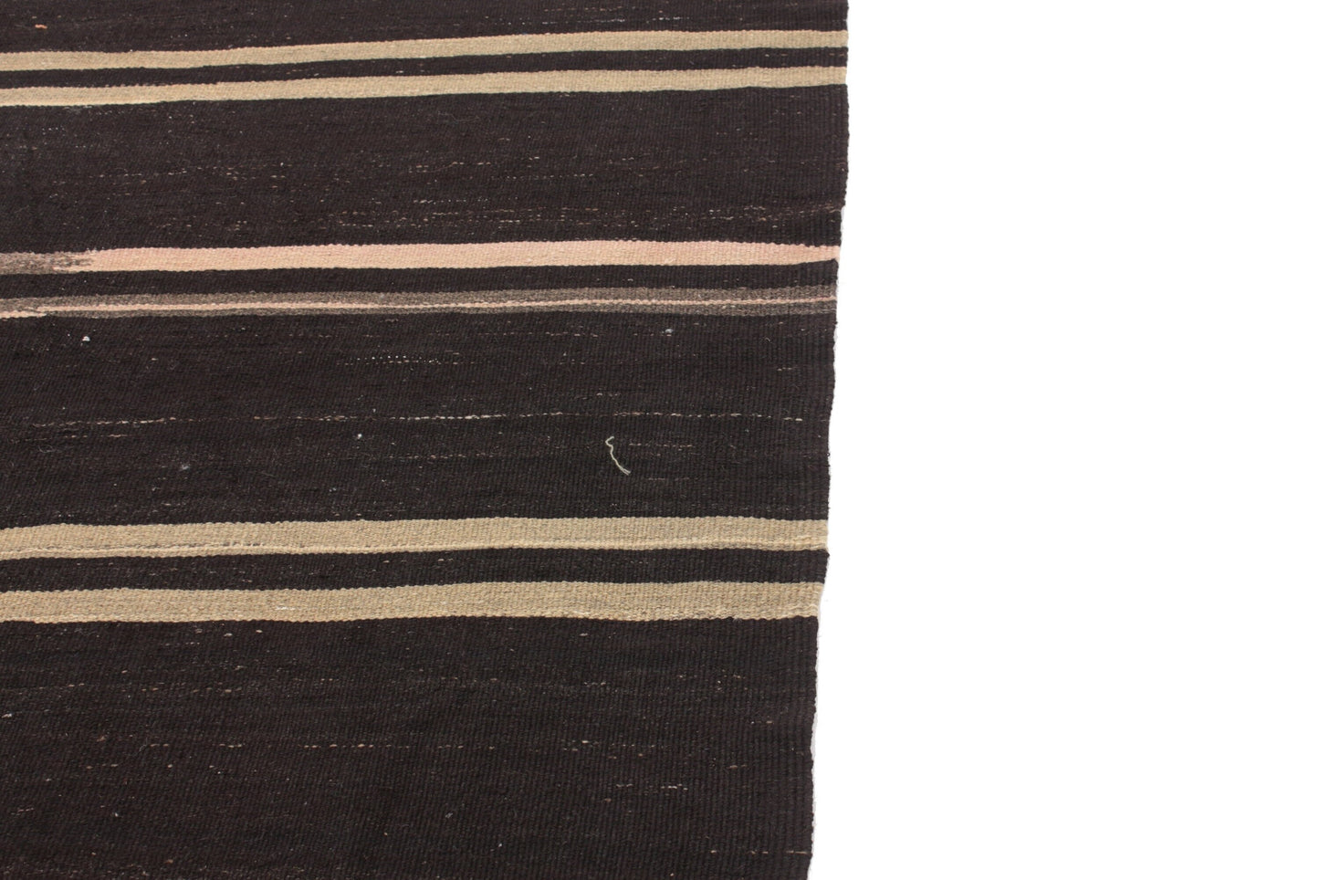 Vintage Kilim Rug 8x12, Farmhouse Brown Decor, Turkish Unique Kilim Rug, Area Faded Kilim Rug, Handmade Goat Hair Rug, Living Room Rug, 6067
