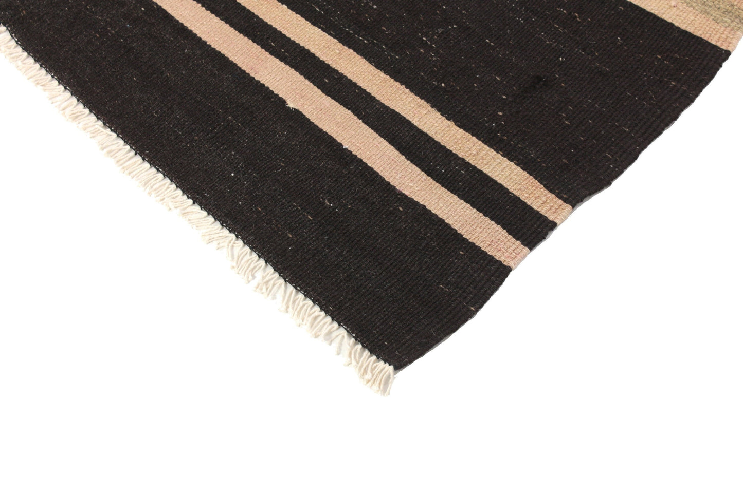 Vintage Kilim Rug 8x12, Farmhouse Brown Decor, Turkish Unique Kilim Rug, Area Faded Kilim Rug, Handmade Goat Hair Rug, Living Room Rug, 6067