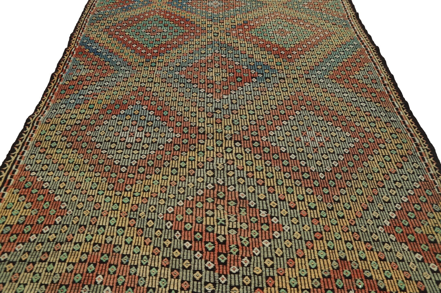 Vintage Kilim 6x9, Turkish Kilim Rug, Area Unique Kilim Rug, Handmade Muted Kilim Rug, Farmhouse Decor, Bedroom Rug, Rug Kilim, 8134