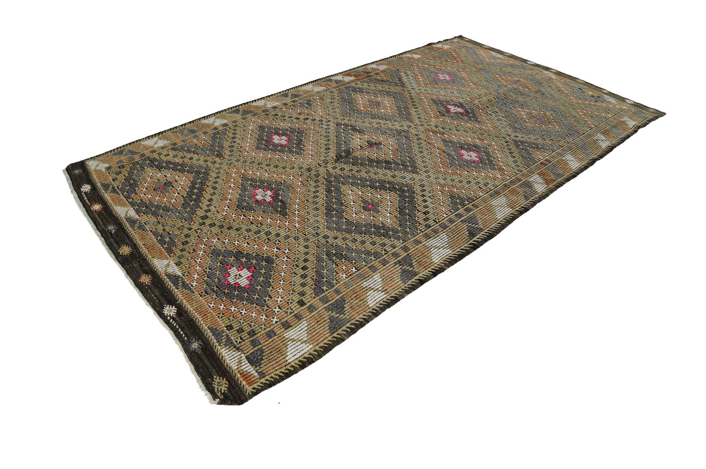 Kilim Rug 6x11, Handmade Rustic Kilim Rug, Vintage Kilim Rug, Area Primitive Rug, Bedroom Rug, Rug Kilim, Goat Hair Rug, Turkish Kilim, 8055