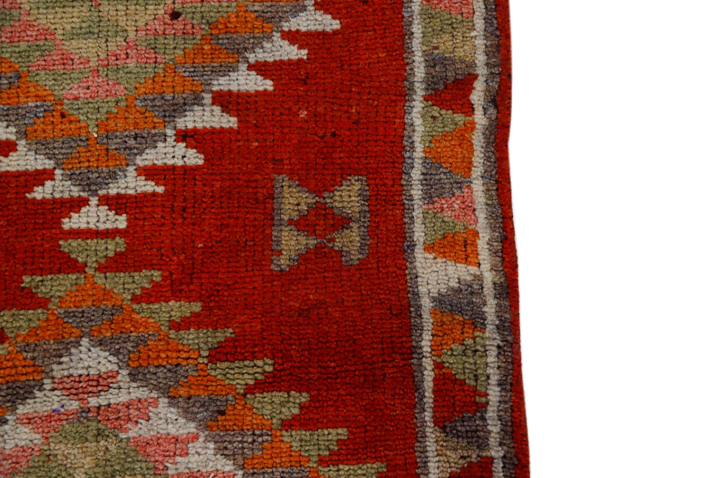 3x12 Hallway Runner Rug, Turkish rug runner, Vintage runner, Oushak runner, Kitchen rug, Corridor rug ,Floor runner, Stair rug, 7207