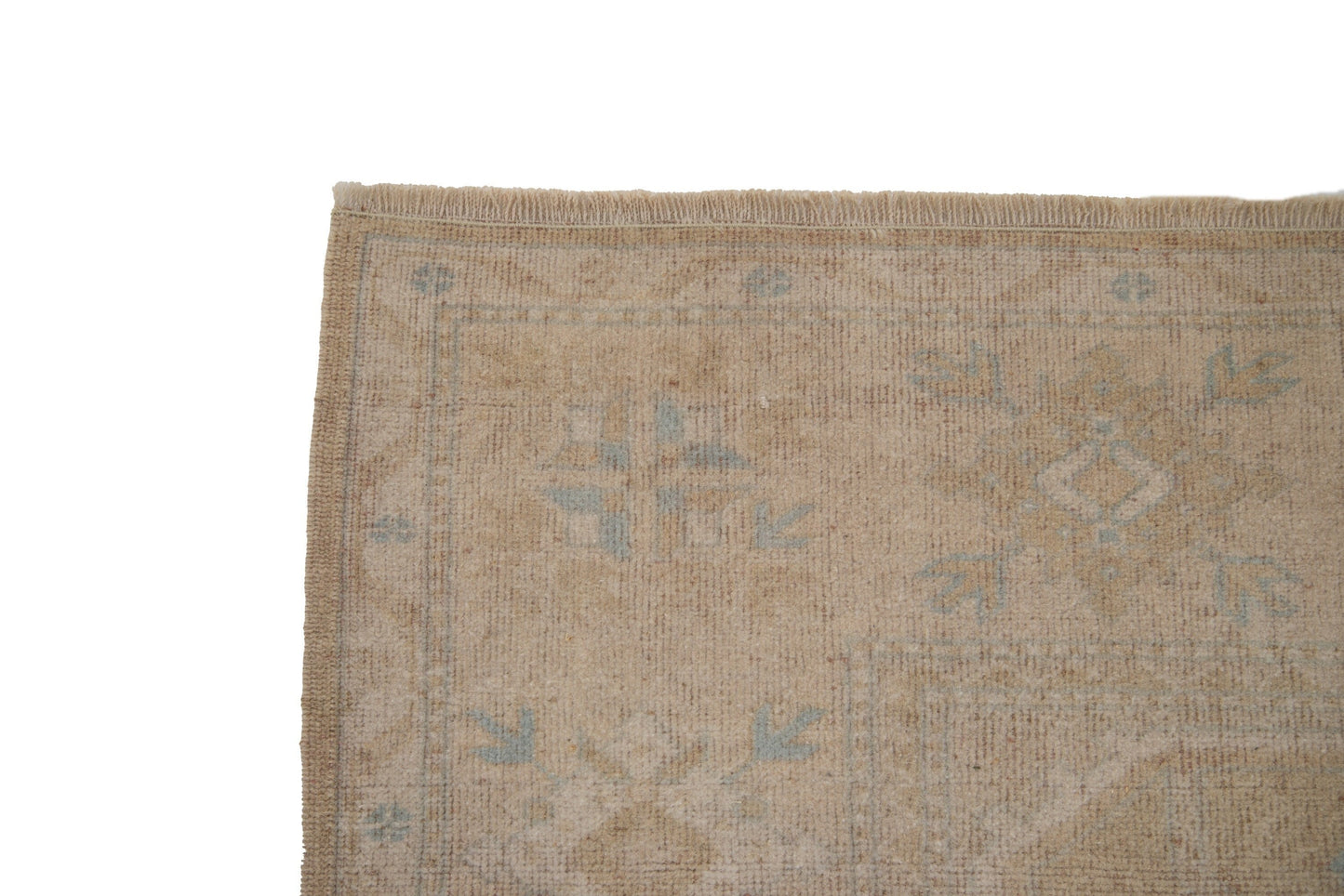 7x10 Turkish rug, Beige Wool Area Rug, Oushak rug ,Vintage rug ,Beige rug 7x10, Handmade Carpet rug, Farmhouse decor, Living room rug, 7729