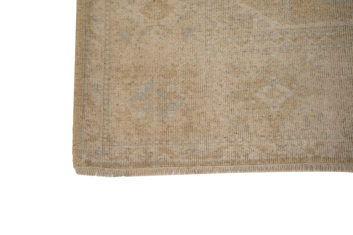 7x10 Turkish rug, Beige Wool Area Rug, Oushak rug ,Vintage rug ,Beige rug 7x10, Handmade Carpet rug, Farmhouse decor, Living room rug, 7729