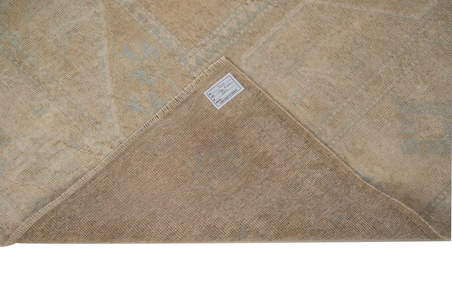 7x10 Turkish rug, Beige Wool Area Rug, Oushak rug ,Vintage rug ,Beige rug 7x10, Handmade Carpet rug, Farmhouse decor, Living room rug, 7729