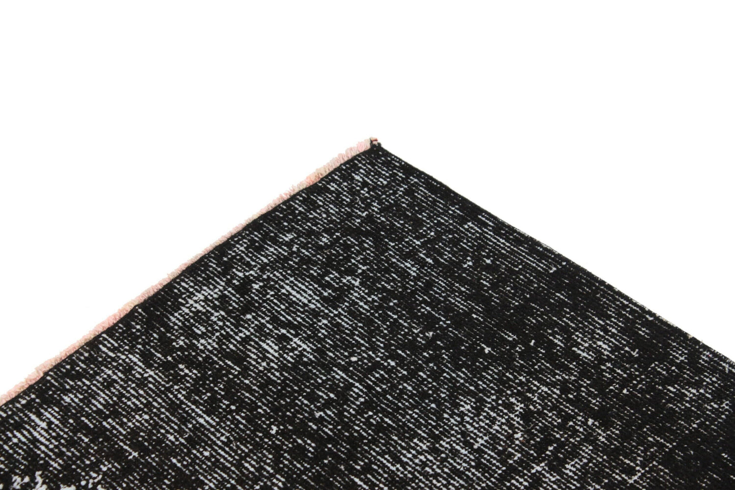 Turkish Vintage Rug, 6x9 Overdye Black Rug, Area Rug, Living Room Rug, Carpet Rug, 3159