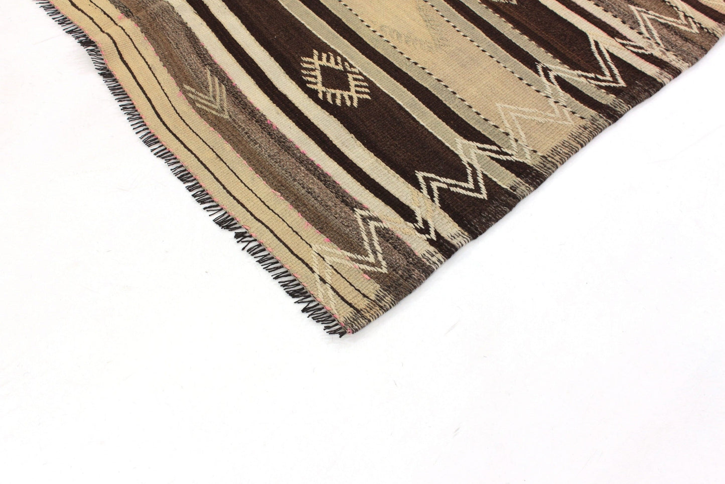Handmade Kilim Rug, Vintage Kilim Rug, Turkish Eclectic Kilim Rug, Rug Kilim, Area Faded Kilim Rug, Living Room Rug, Kilim Rug 5x10, 6047