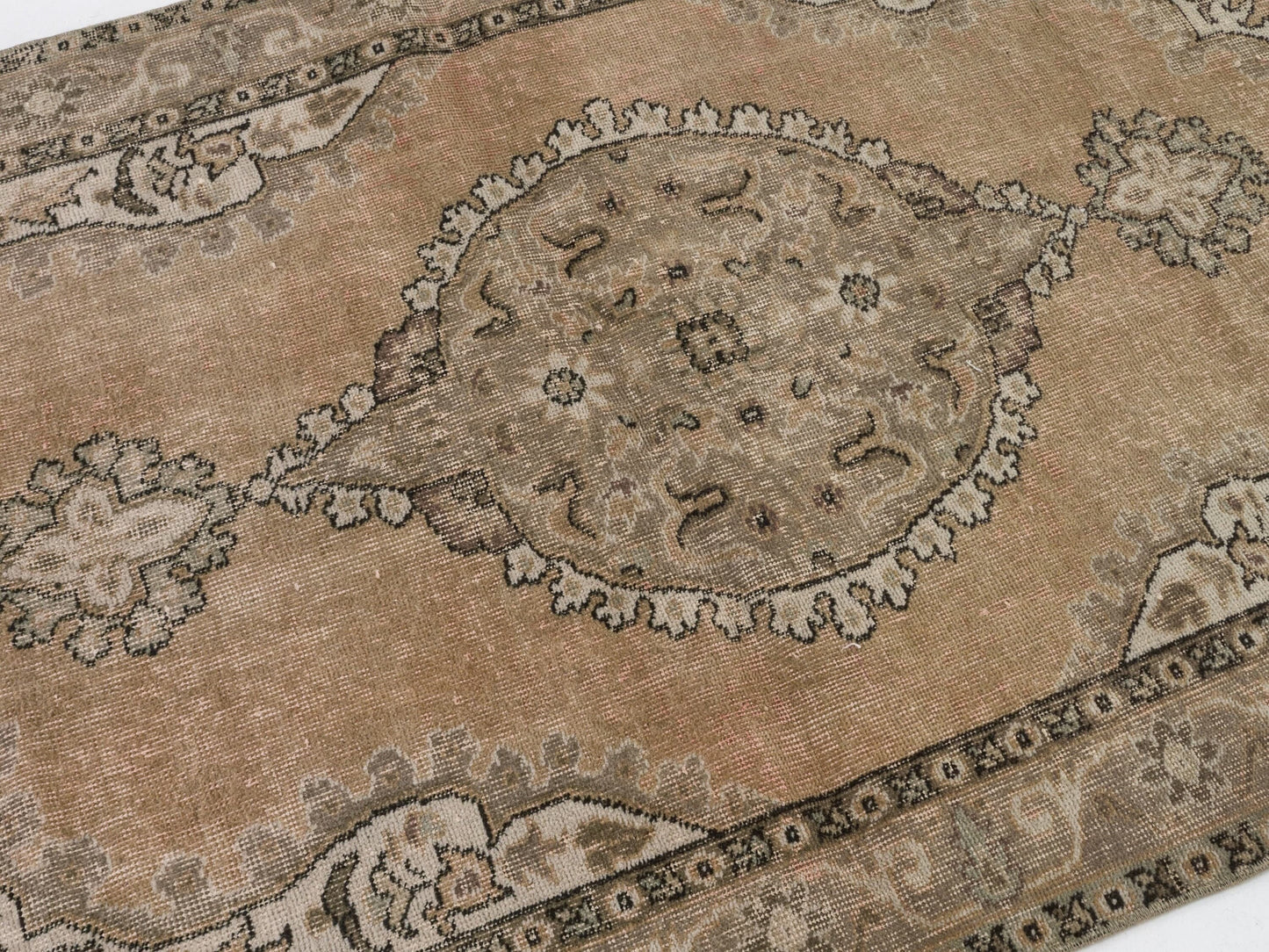 4x7 Turkish Area rug, Vintage rug, Turkey Oushak rug, Handmade Anatolian Rug, One of a kind Wool rug, Hand-knotted rug, Carpet rug, 8685