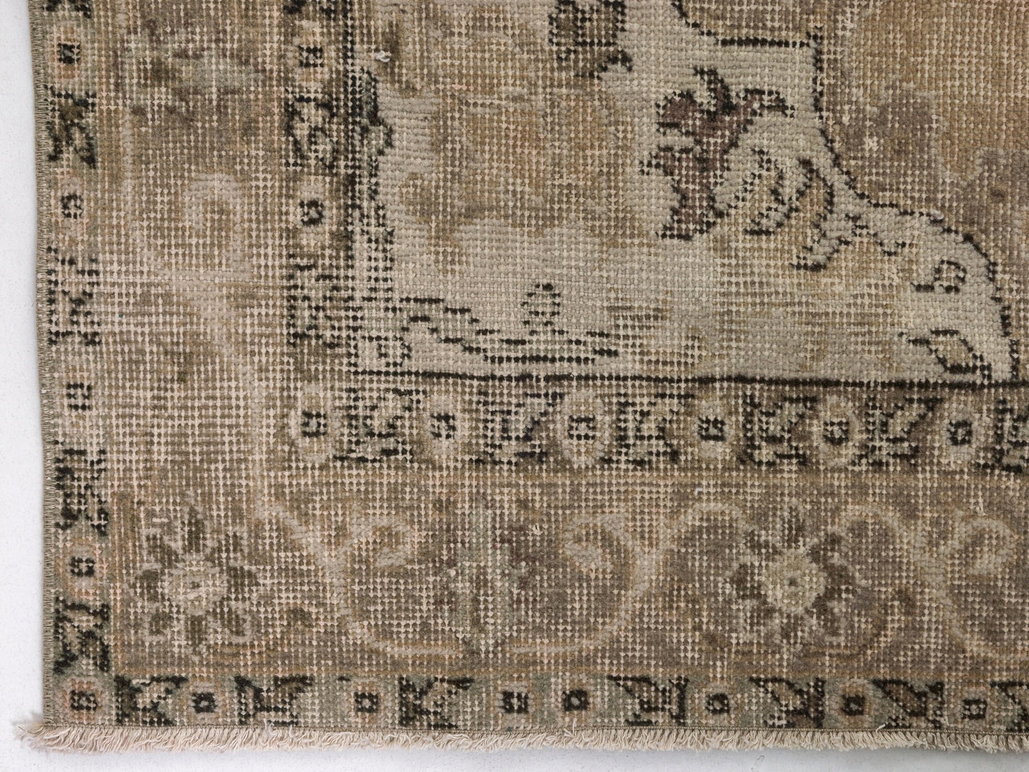 4x7 Turkish Area rug, Vintage rug, Turkey Oushak rug, Handmade Anatolian Rug, One of a kind Wool rug, Hand-knotted rug, Carpet rug, 8685