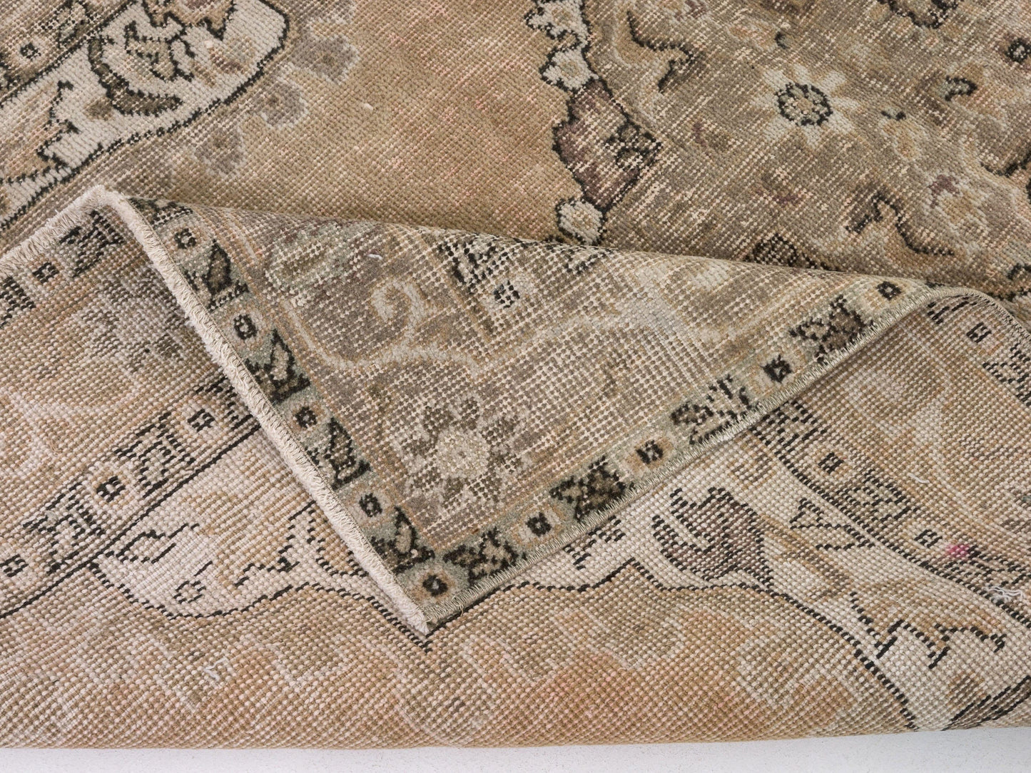 4x7 Turkish Area rug, Vintage rug, Turkey Oushak rug, Handmade Anatolian Rug, One of a kind Wool rug, Hand-knotted rug, Carpet rug, 8685