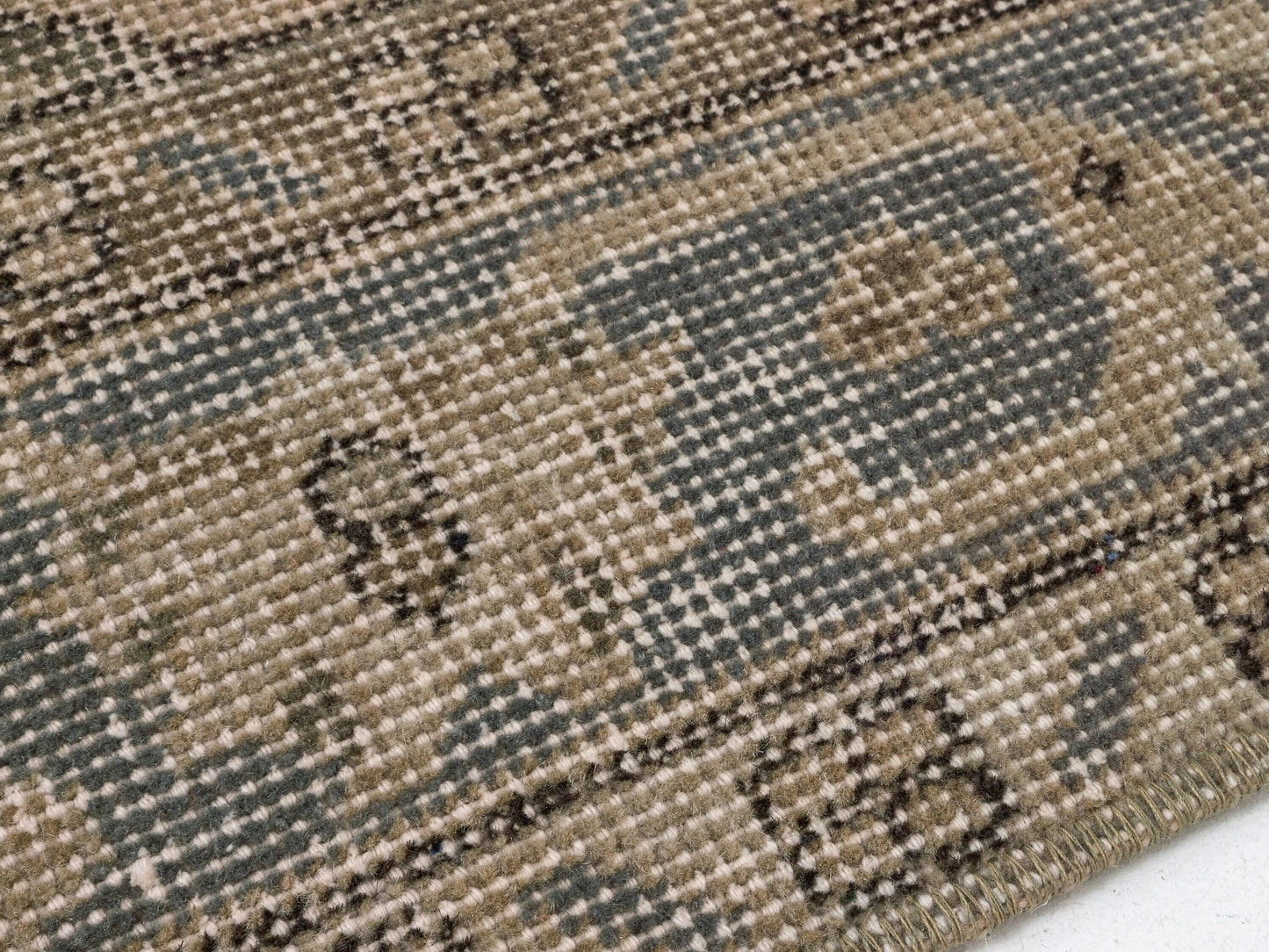 Turkish Oushak Rug, Vintage Area Rug, Anatolian Wool Rug, Handmade Carpet Rug, Traditional Antique Rug, Unique Rustic Rug, 8681