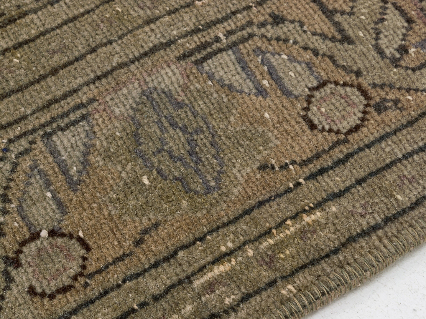 3x4 Small Oushak Rug, Vintage Turkish rug, Bohemian Small Rug, Anatolian rug, Handmade Rug, One of a kind carpet Rug, 8665