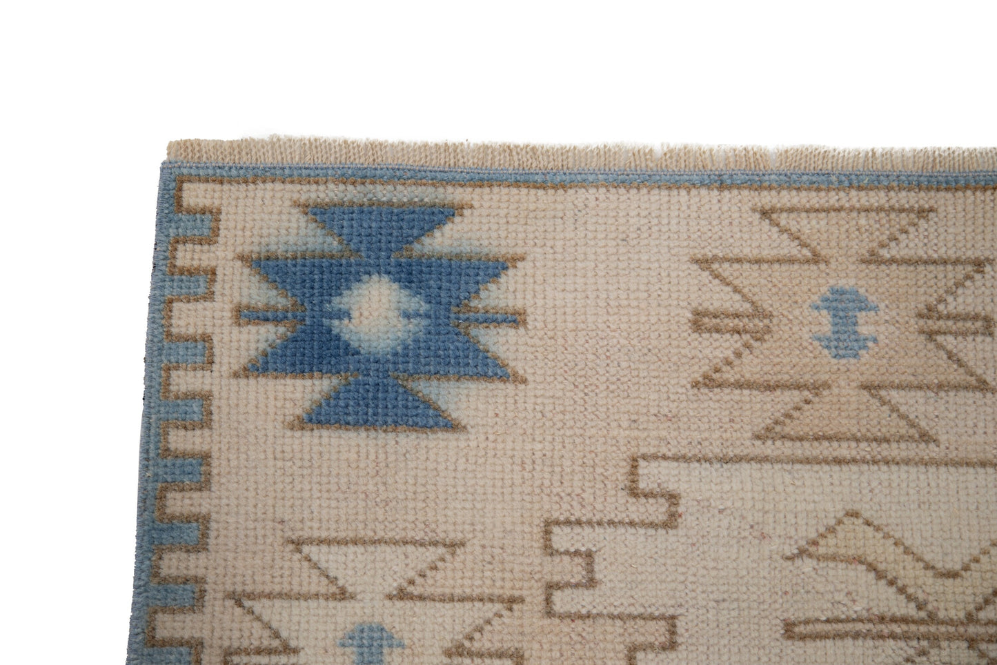 4x7 Turkish Oushak Rug, HANDMADE VİNTAGE Rug, AREA Rug Turkey, Home decor ,Coastal rug, Fine rug, Unique rug, Faded rug, Anatolia,7299