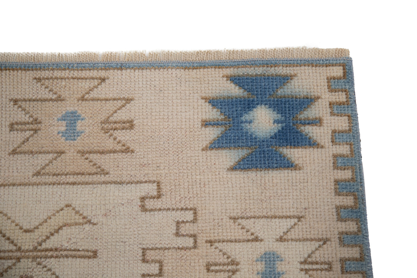 4x7 Turkish Oushak Rug, HANDMADE VİNTAGE Rug, AREA Rug Turkey, Home decor ,Coastal rug, Fine rug, Unique rug, Faded rug, Anatolia,7299