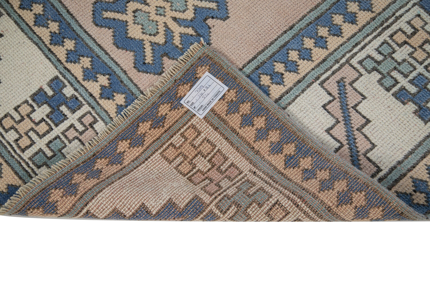 Navy blue Pink 6x9 TURKİSH RUG, Oushak rug, Vintage rug, Neutral rug, Anatolia rug, Living room rug, Unique rug, AreaRug 6x9, 7309