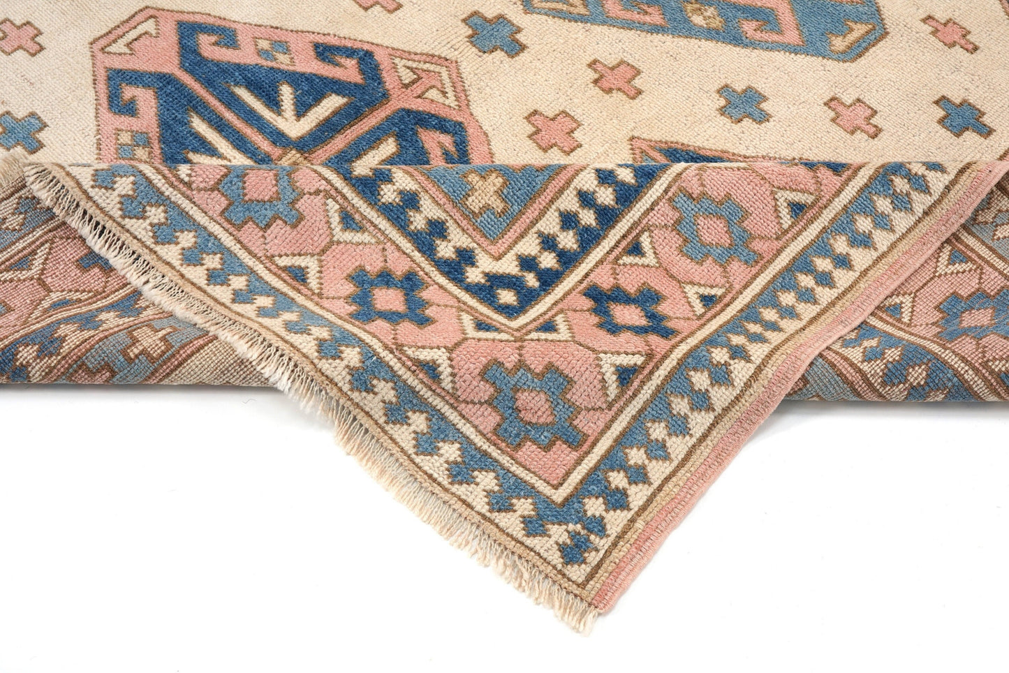 Turkish Vintage Oushak rug 6x8, Neutral rug, Faded rug, Handmade rug, Area rug, Pastel rug, Muted rug,Living room rug, Turkey rug ,6293
