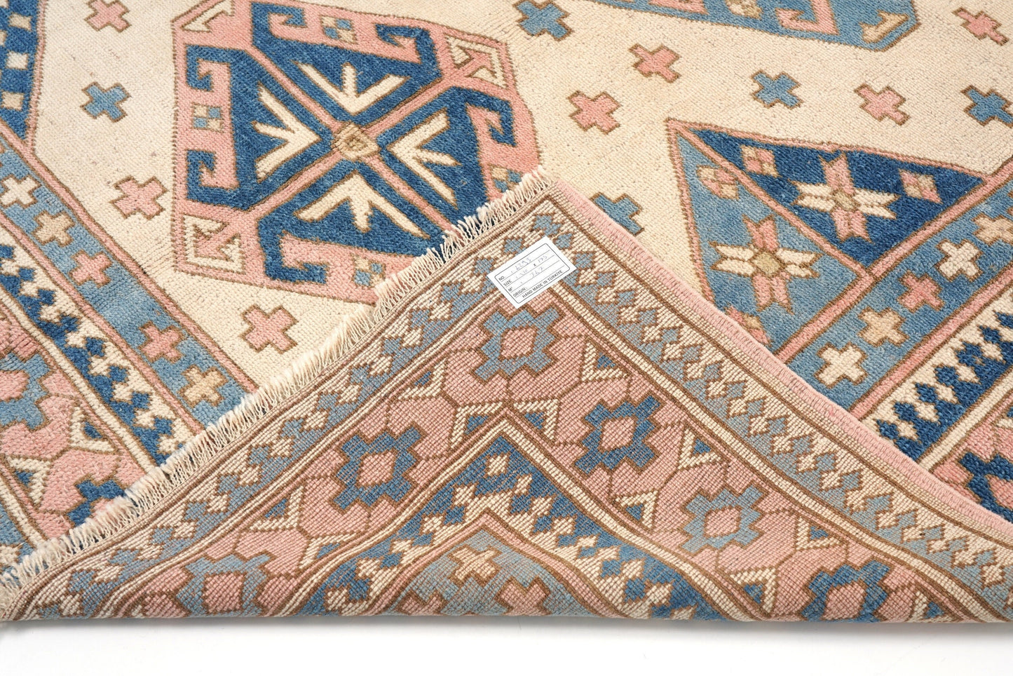 Turkish Vintage Oushak rug 6x8, Neutral rug, Faded rug, Handmade rug, Area rug, Pastel rug, Muted rug,Living room rug, Turkey rug ,6293