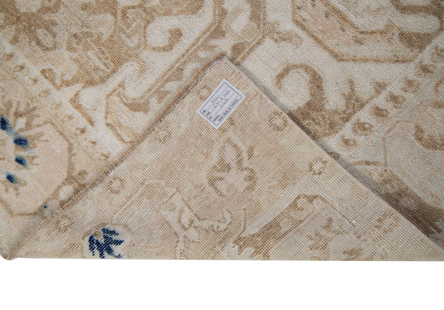 Pastel Kars Vintage Rug,Faded Turkish rug,Anatolian Mid-century Oushak Rug,Carpet rug,5'4x8'9 ft, 6x9 Area Pale Rug,Soft rug,Unique rug,7501