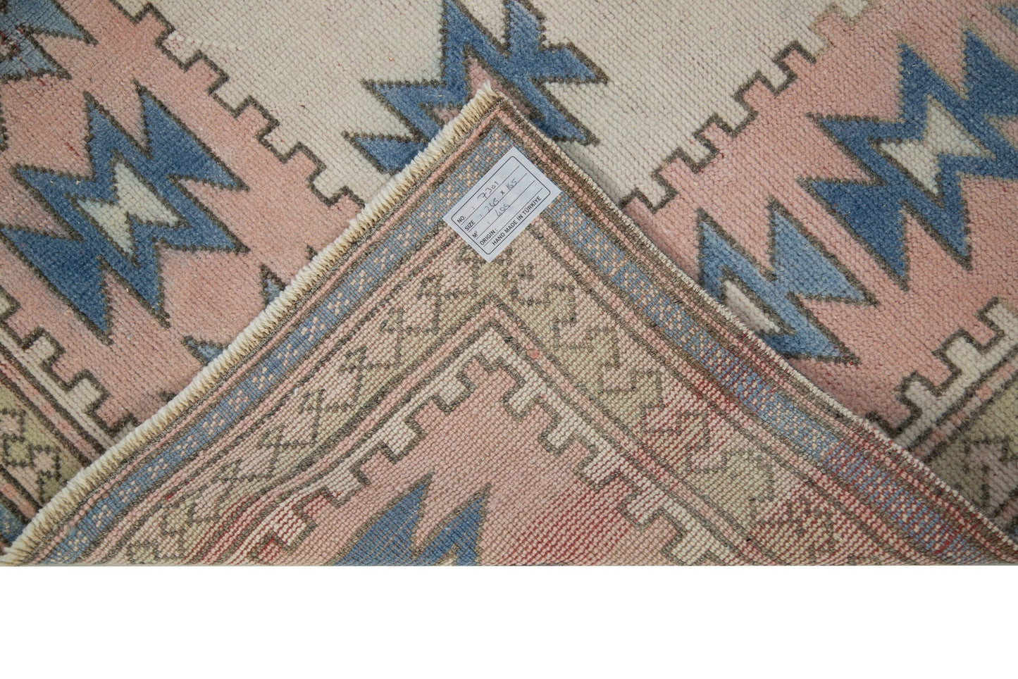 Geometric Oushak Rug, 5x8 Area rug, Turkish rug , Vintage rug, One of a kind rug, Anatolia Rug, Turkey Rug ,Living Room Rug,Bedroom rug,7301