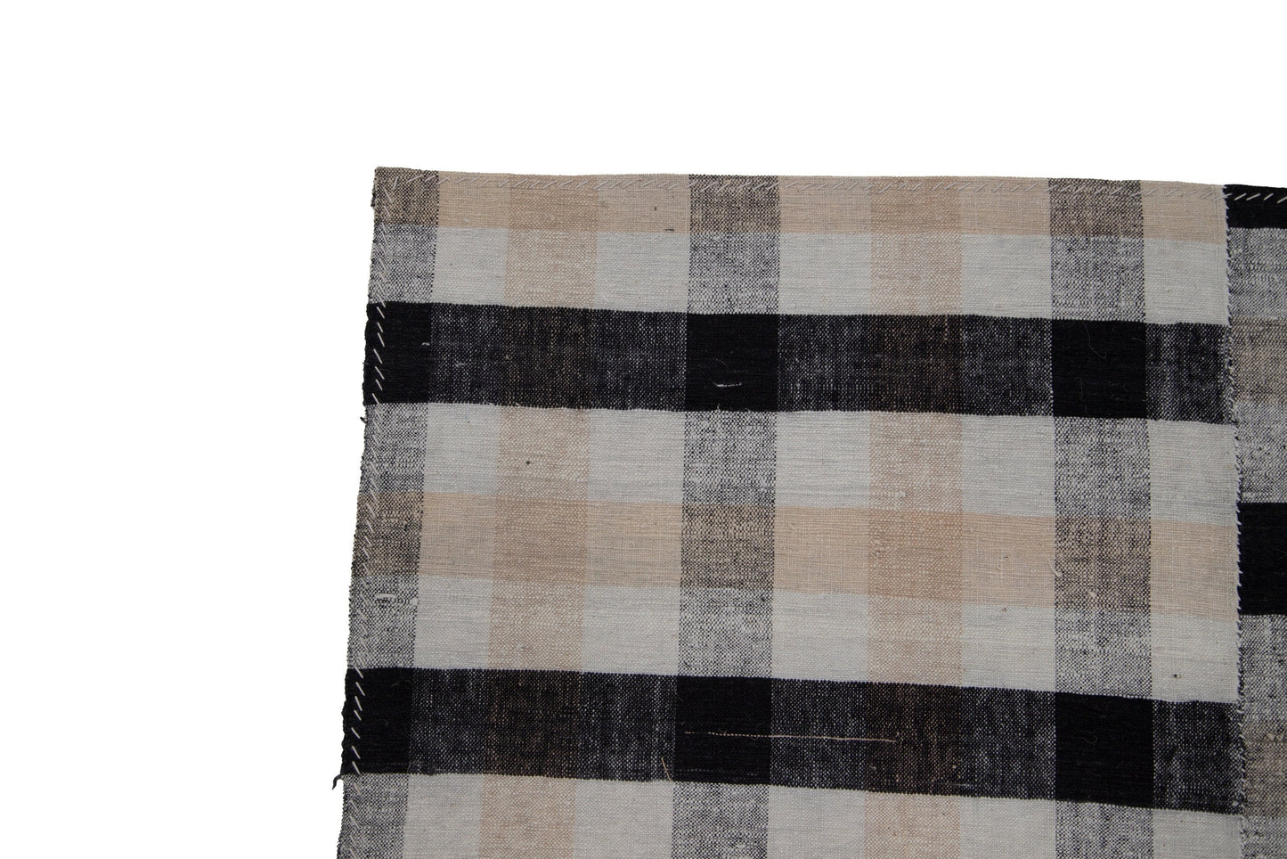 Plaid Kilim Rug, Southwestern Decor, Turkish Vintage Area Rug, Living Room Rug, Modern Rug, Home Decor, Fine Rug, Kilim Rug 6x9, 7262