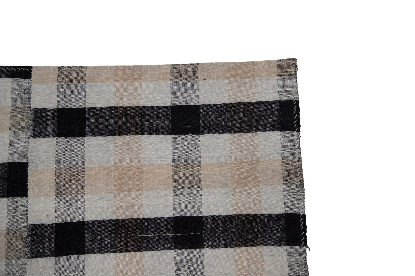 Plaid Kilim Rug, Southwestern Decor, Turkish Vintage Area Rug, Living Room Rug, Modern Rug, Home Decor, Fine Rug, Kilim Rug 6x9, 7262