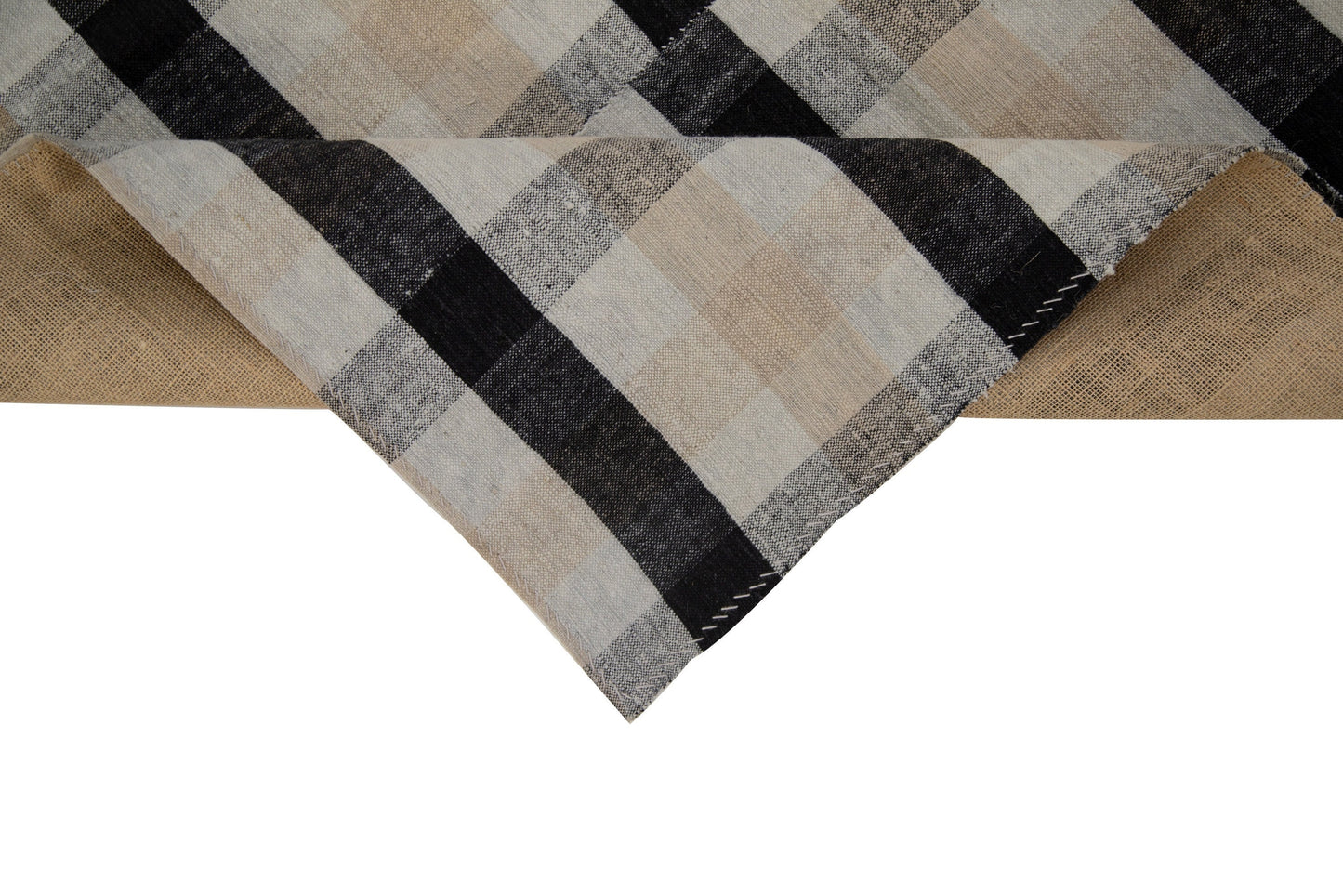 Plaid Kilim Rug, Southwestern Decor, Turkish Vintage Area Rug, Living Room Rug, Modern Rug, Home Decor, Fine Rug, Kilim Rug 6x9, 7262