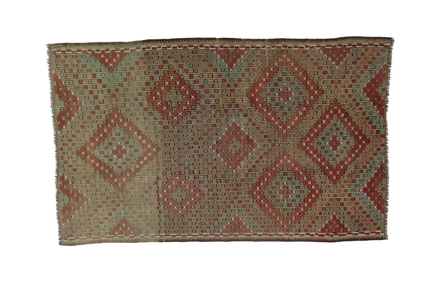 6x10 Rustic Kilim Rug, Vintage Kilim Rug, Primitive Decor, Area Kilim Rug, Decorative Rug, Entryway Rug, Handmade Rug, One of a Kind, 8162