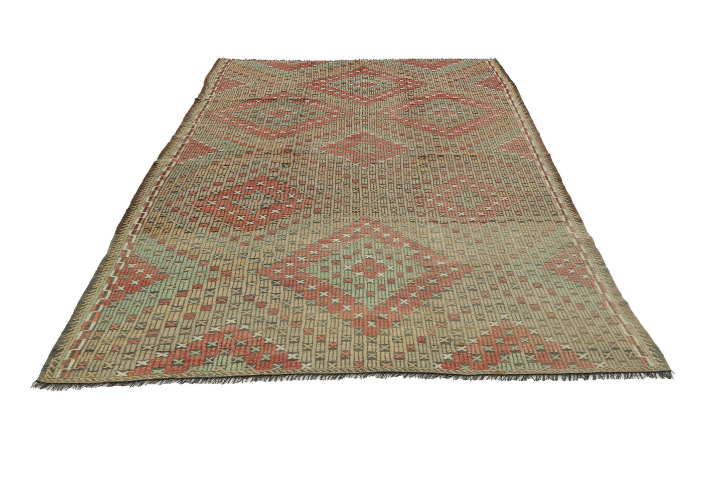 6x10 Rustic Kilim Rug, Vintage Kilim Rug, Primitive Decor, Area Kilim Rug, Decorative Rug, Entryway Rug, Handmade Rug, One of a Kind, 8162