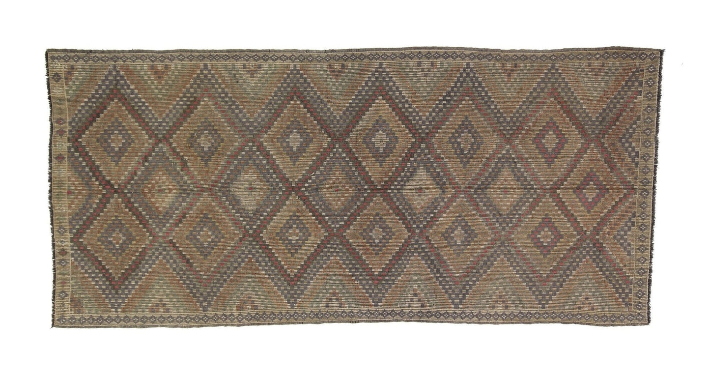 Kilim Rug 6x10, Area Kilim Rug, Turkish Kilim Rug, Vintage Kilim Rug, Handmade Kilim Rug, Rustic Rug, Primitive Rug, Living Room Rug, 4126