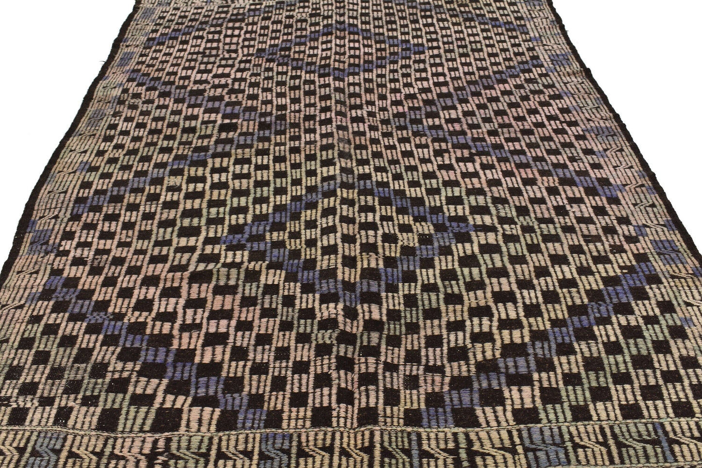 Turkish Kilim Rug, Area Unique Kilim Rug, Vintage Kilim Rug, Handmade Kilim, Kilim Rug 6x9, Wool Rug, One of a Kind, Farmhouse Decor, 3222