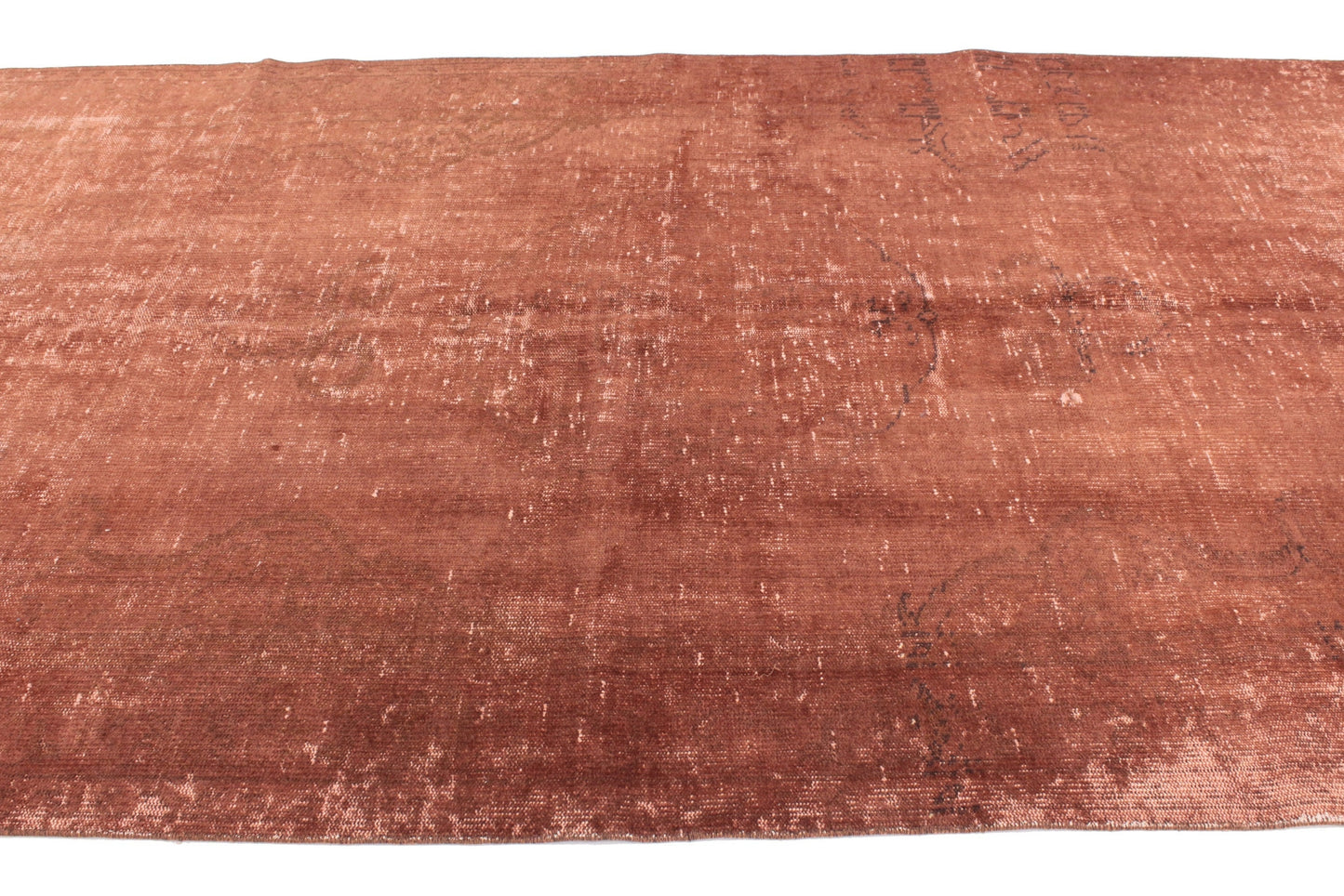 Brown Rug Overdyed 6x9 ,Turkish Vintage Rug,Wool Area Rug,Handmade Rug ,Living Room Rug, Farmhouse Decor, One of a kind Rug,3283