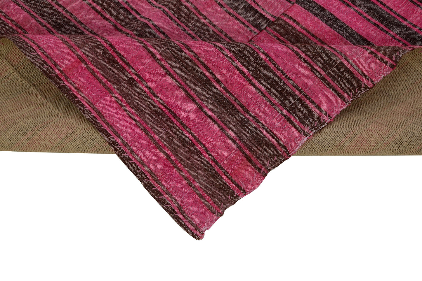 Turkish Vintage Area Kilim rug, Kilim Rug 9x12, Striped Pink Large Kilim rug ,Living room Oversize KİLİM Rug, Bohemian decor, KİLİM,6613