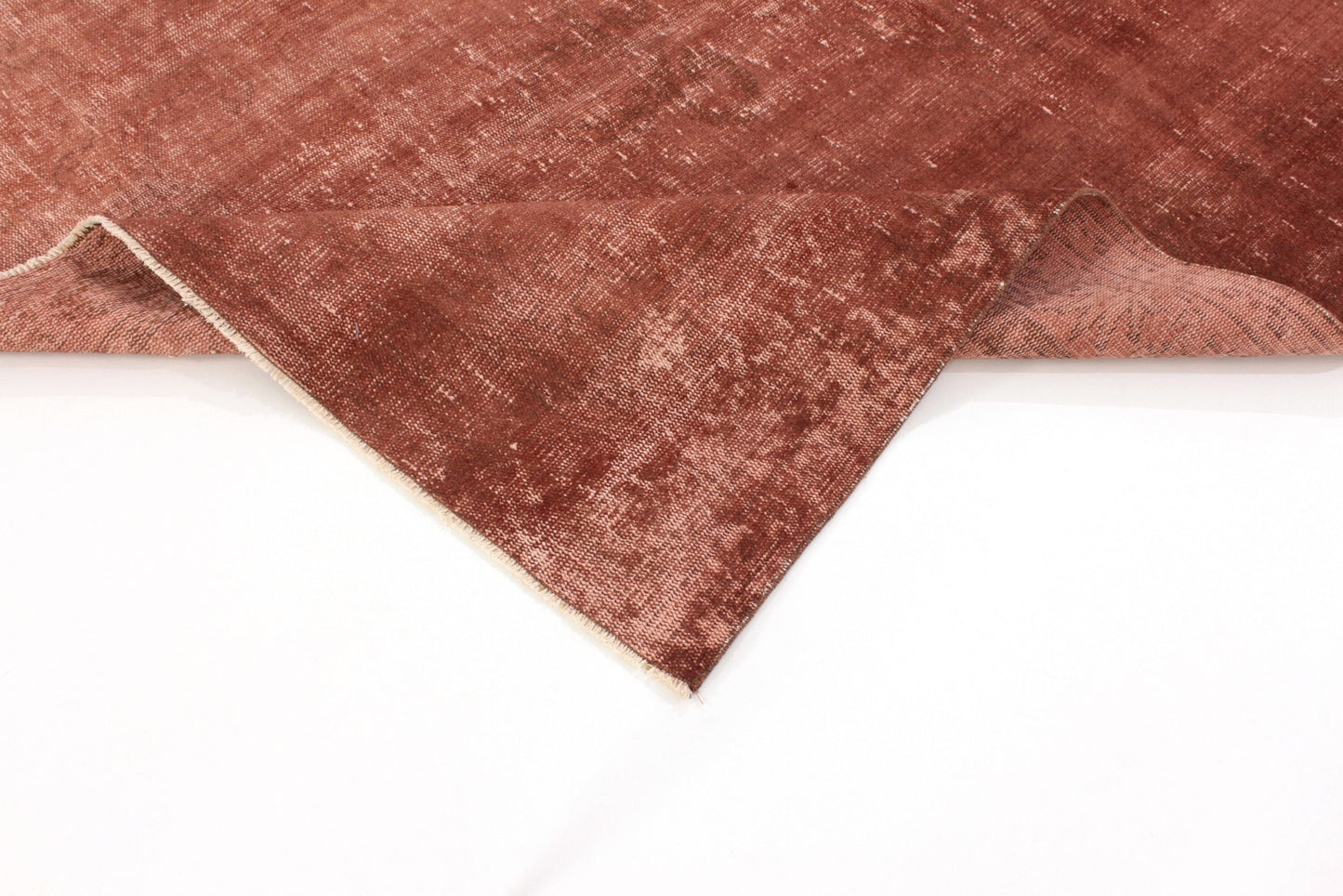 Brown Rug Overdyed 6x9 ,Turkish Vintage Rug,Wool Area Rug,Handmade Rug ,Living Room Rug, Farmhouse Decor, One of a kind Rug,3283