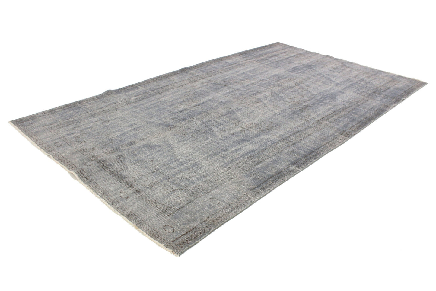 5x8 Turkish Vintage Area Gray Carpet Rug, Vintage Over dye Rug, Living Room Rug, Contemporary decor, Bedroom rug, Minimalist rug, 3323