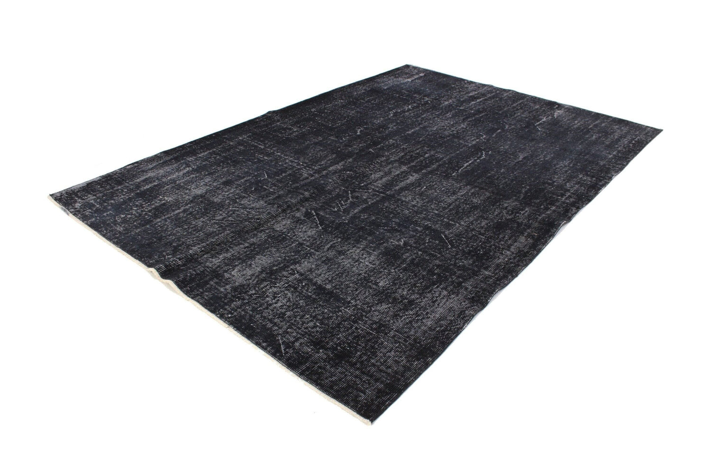 5x8 Rug, Turkish Rug 5x8, Vintage Rug, Handmade Rug, Area Rug, Modern Carpet Rug, Office Rug, 6x8 Turkish Rug ,Black Rug,3324