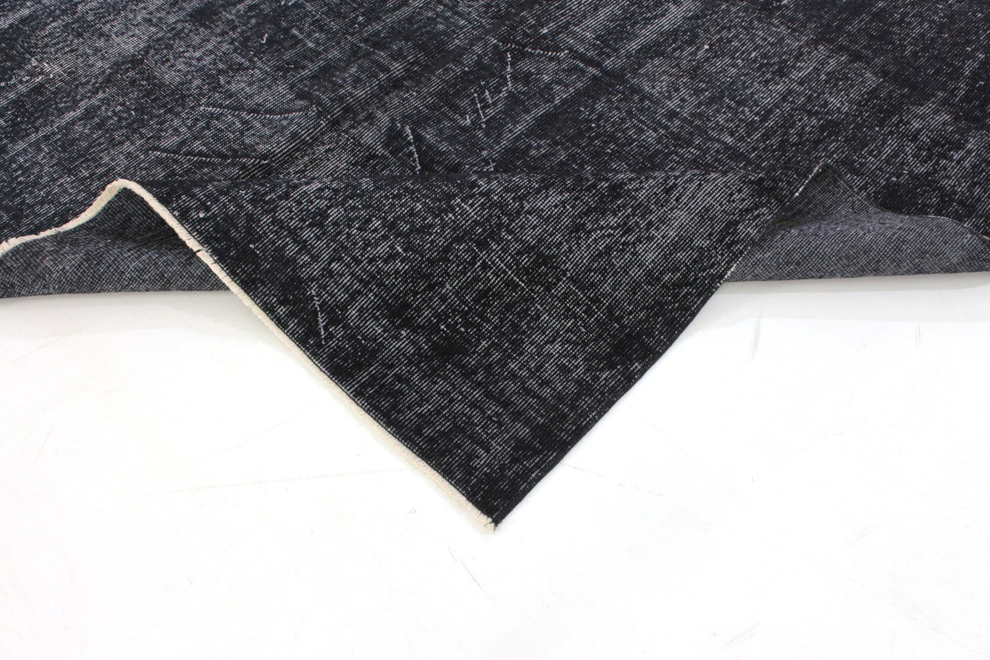 5x8 Rug, Turkish Rug 5x8, Vintage Rug, Handmade Rug, Area Rug, Modern Carpet Rug, Office Rug, 6x8 Turkish Rug ,Black Rug,3324