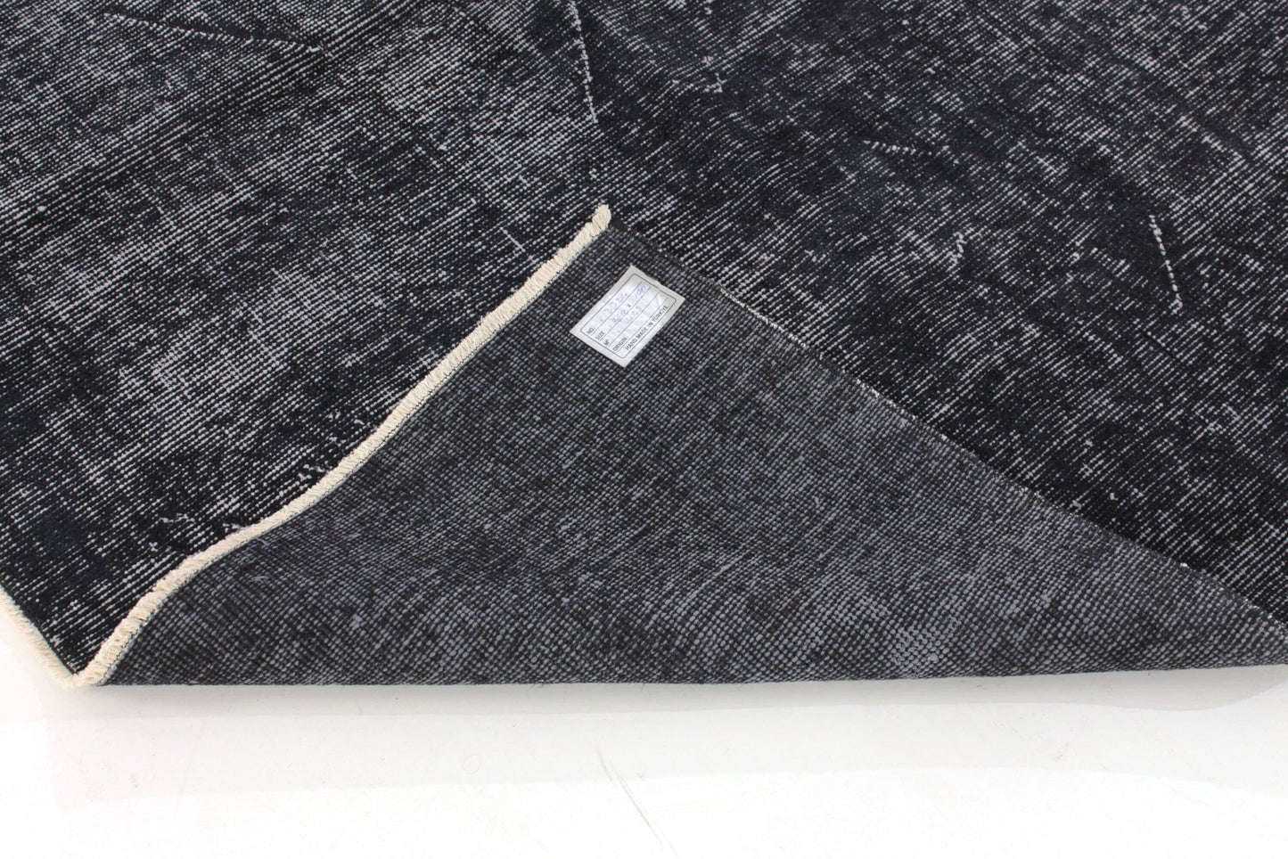 5x8 Rug, Turkish Rug 5x8, Vintage Rug, Handmade Rug, Area Rug, Modern Carpet Rug, Office Rug, 6x8 Turkish Rug ,Black Rug,3324
