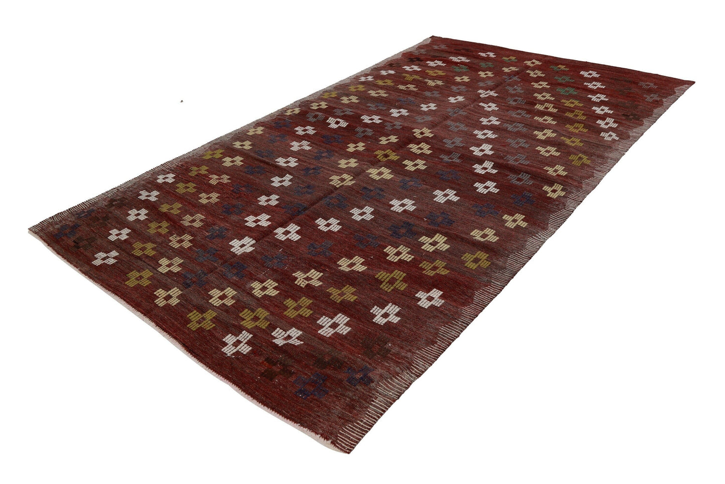 Vintage Kilim Rug, Turkish Kilim Rug, Boho Rug, Kilim Rug 7x11, Living Room Rug, Kilim Rug, Bohemian Rug, Handmade Kilim Rug, 2841