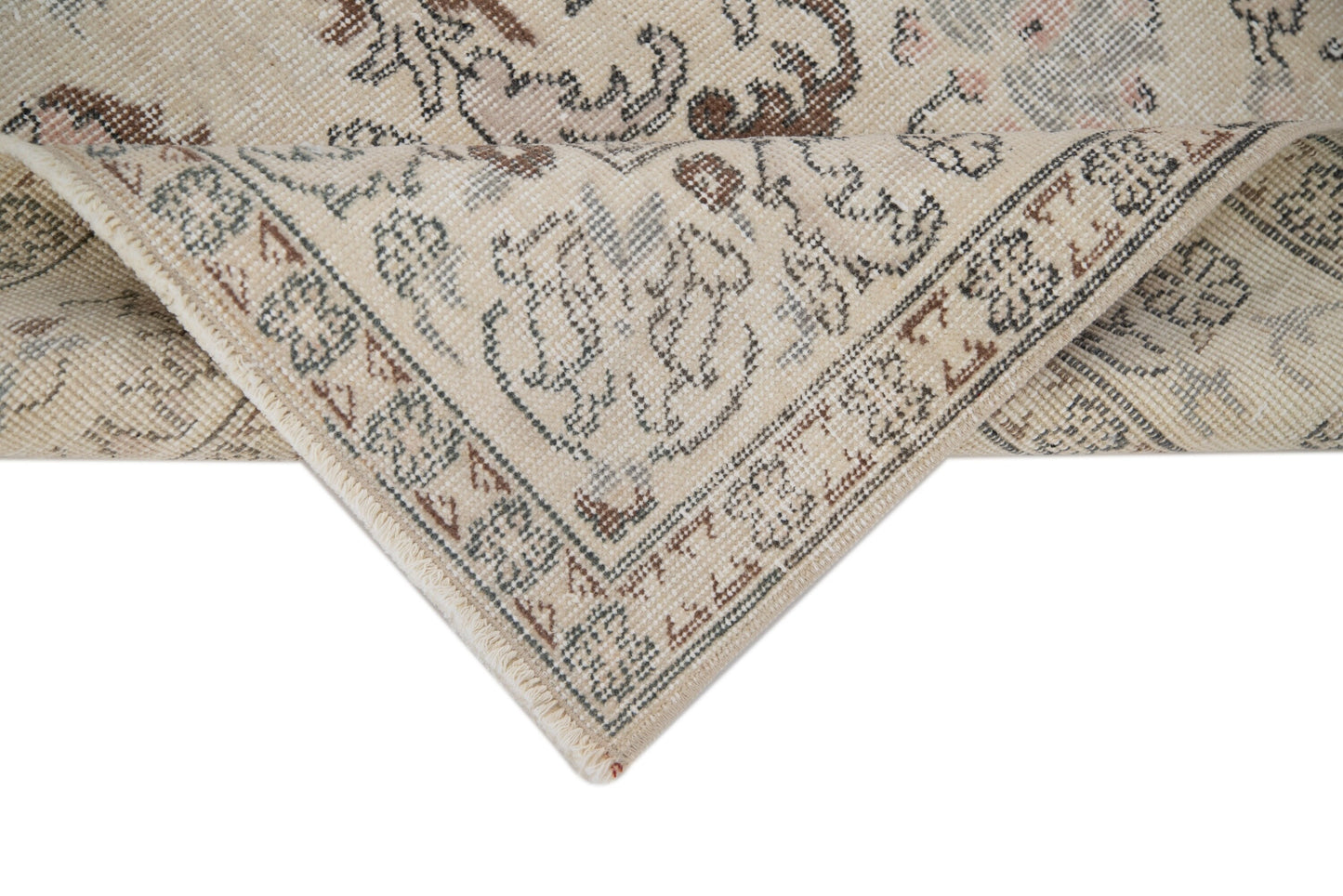 Rug 6x9,Area Turkish rug 6x9, Neutral Oushak rug,Vintage rug,Beige rug 6x9,One of a kind rug,Contemporary,Living room rug,7391