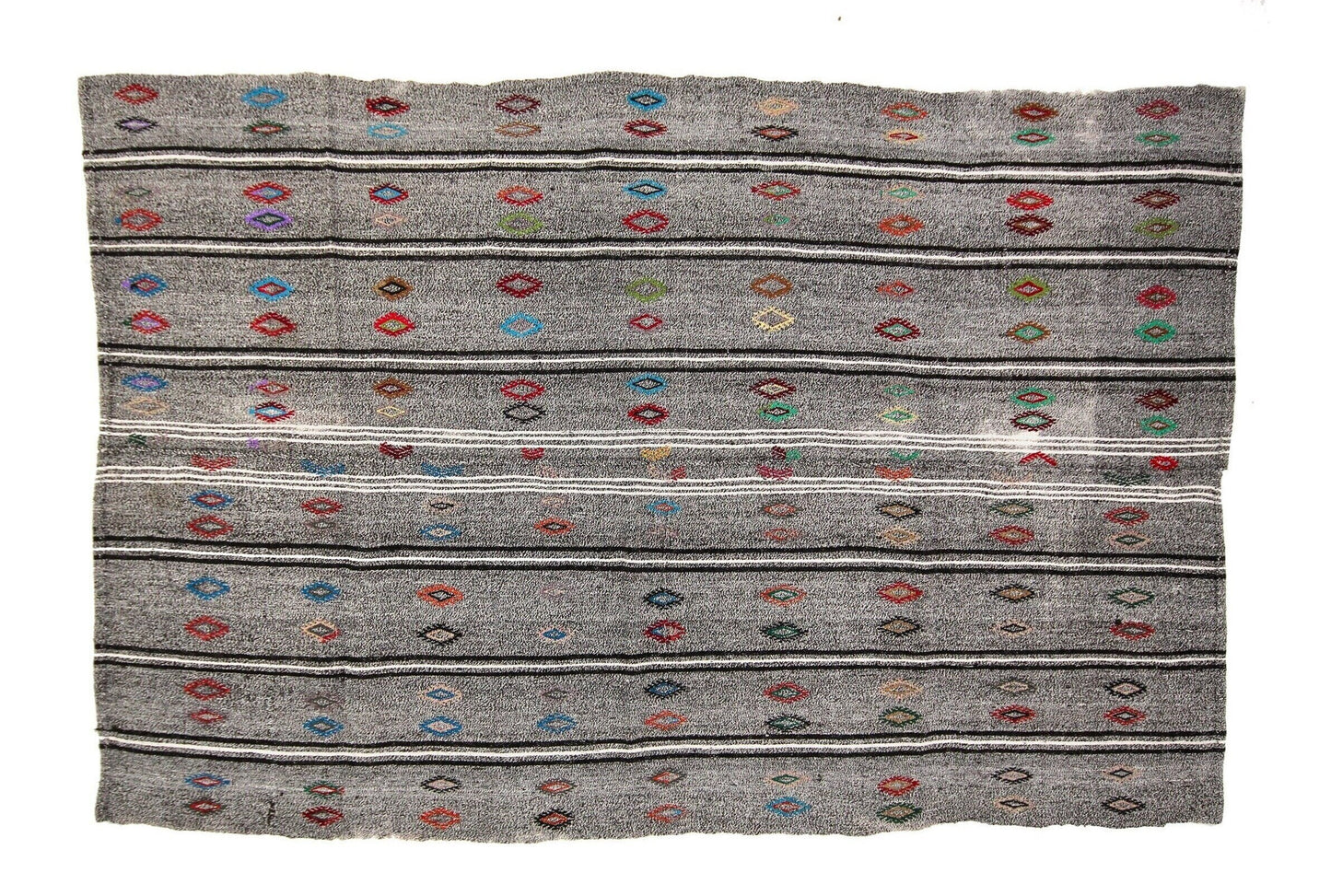 6x9 Kilim Rug, Turkish Kilim Rug, Vintage Faded Kilim Rug, Neutral Rug, Area Unique Kilim Rug, Rug Kilim, Living Room Rug, Kilim Rug, 4756