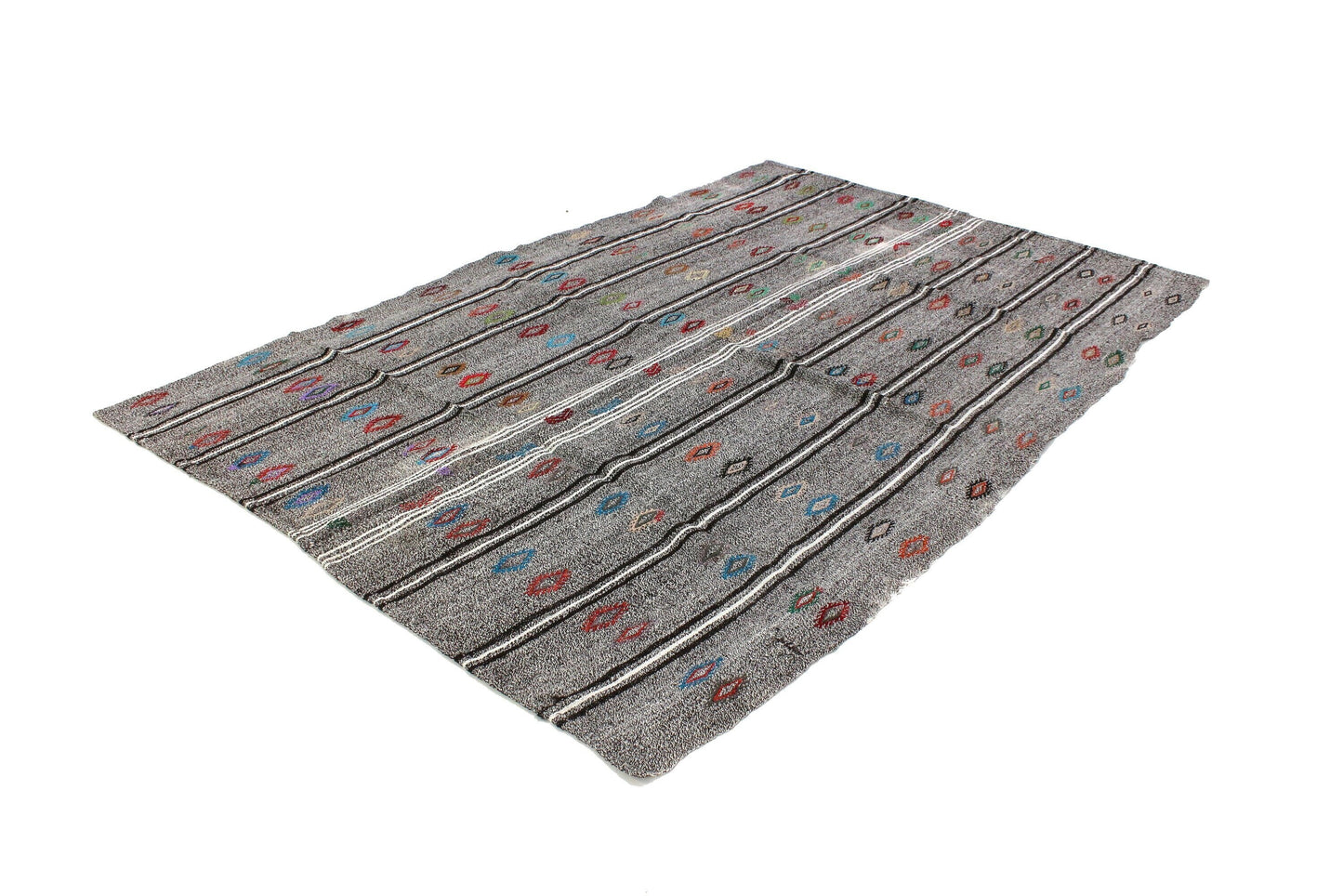 6x9 Kilim Rug, Turkish Kilim Rug, Vintage Faded Kilim Rug, Neutral Rug, Area Unique Kilim Rug, Rug Kilim, Living Room Rug, Kilim Rug, 4756
