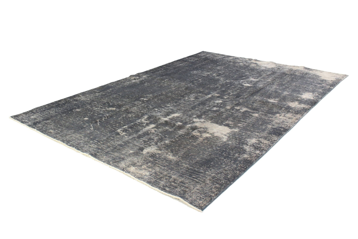 Vintage Turkish Rug, Oushak Rug 6x9, Vintage Rug 6x9, Gray Carpet Rug, Area Rug, Distressed Rug, Wool Rug ,Unique Rug, 3338
