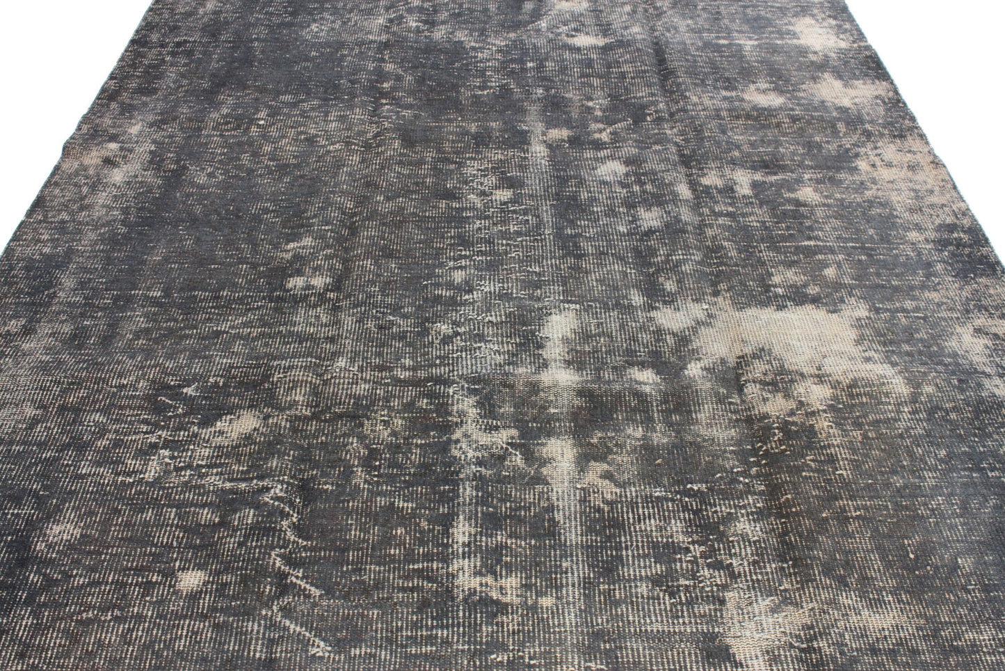 Vintage Turkish Rug, Oushak Rug 6x9, Vintage Rug 6x9, Gray Carpet Rug, Area Rug, Distressed Rug, Wool Rug ,Unique Rug, 3338