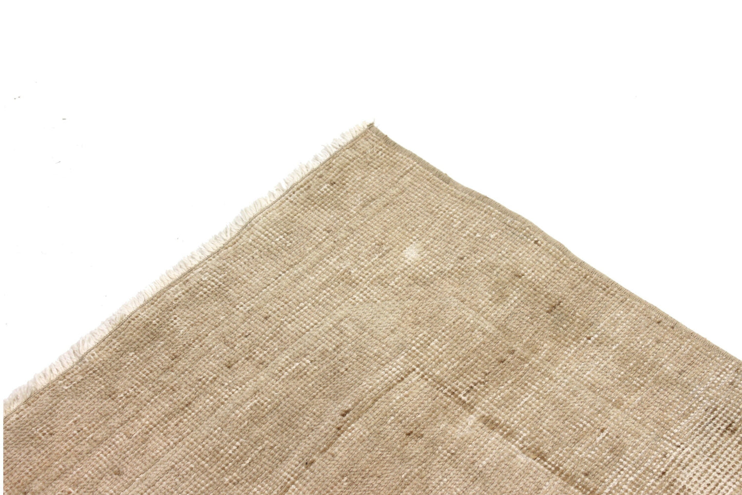 Plain Beige Carpet Runner Rug, Oushak Vintage Turkish Runner 3x11,Turkish Rug Runner,Farmhouse Decor,Hallway,5863