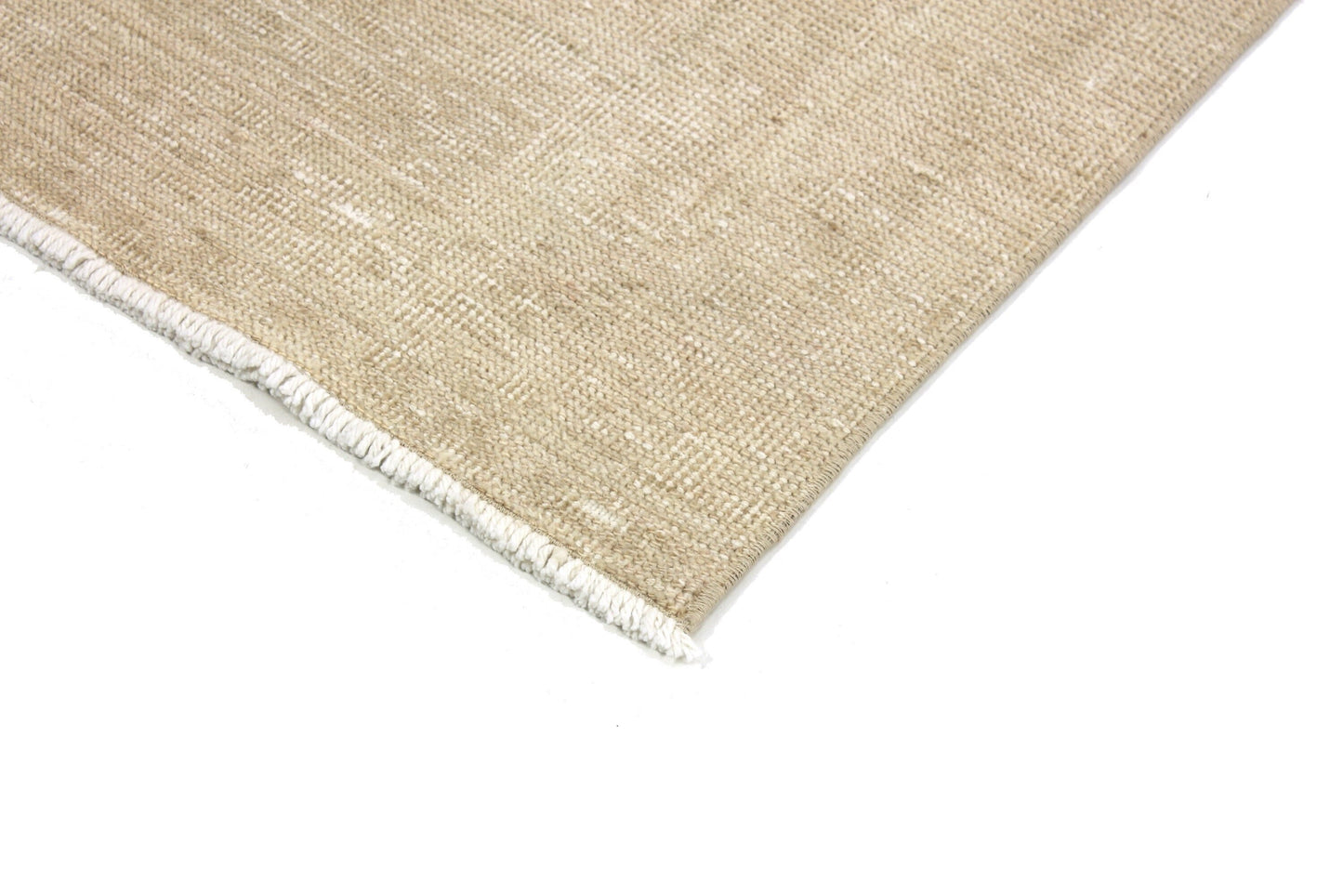 Plain Beige Carpet Runner Rug, Oushak Vintage Turkish Runner 3x11,Turkish Rug Runner,Farmhouse Decor,Hallway,5863