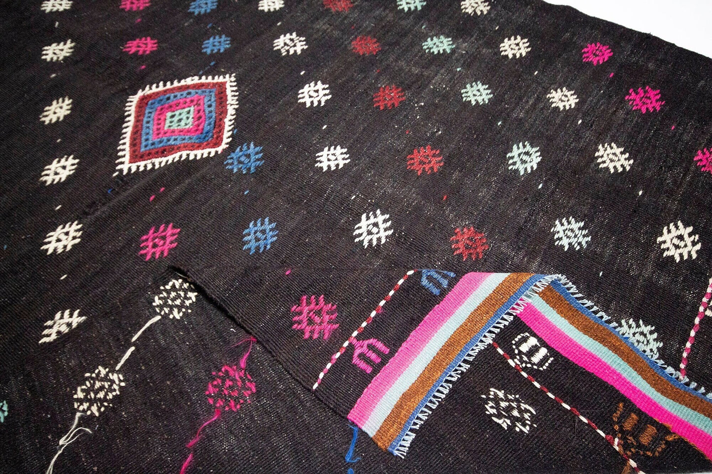 Kilim rug 6x9, Boho Kilim rug, Vintage Turkish kilim rug, Rug Kilim, Handmade Kilim Rug ,Scandinavian, Living room rug, Area Kilim rug, 1980