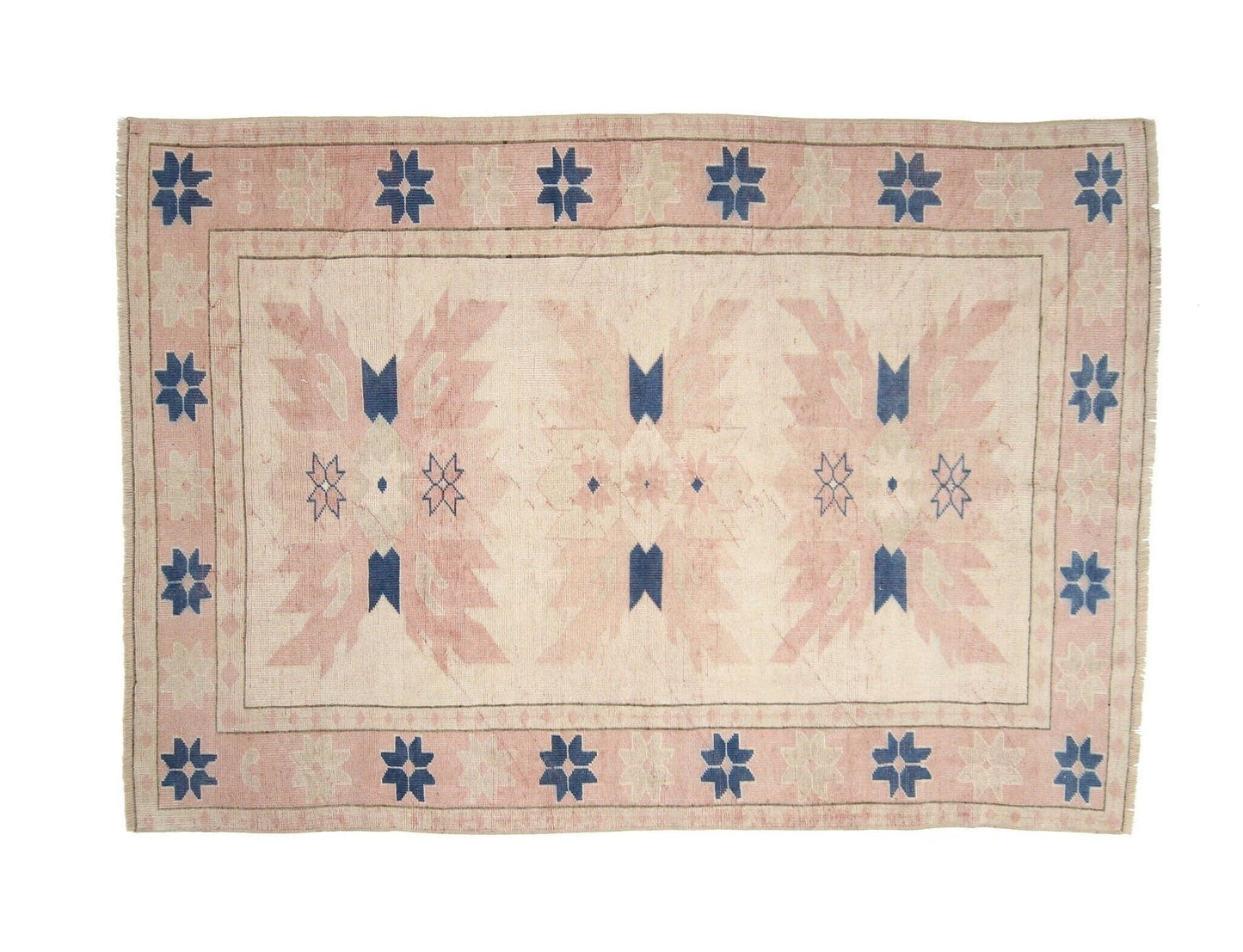 5x7 Carpet Turkish Rug, Oushak Rug, Vintage Rug, Handmade rug, Unique Rug, Farmhouse Decor ,One of a kind, Living room Rug,6231