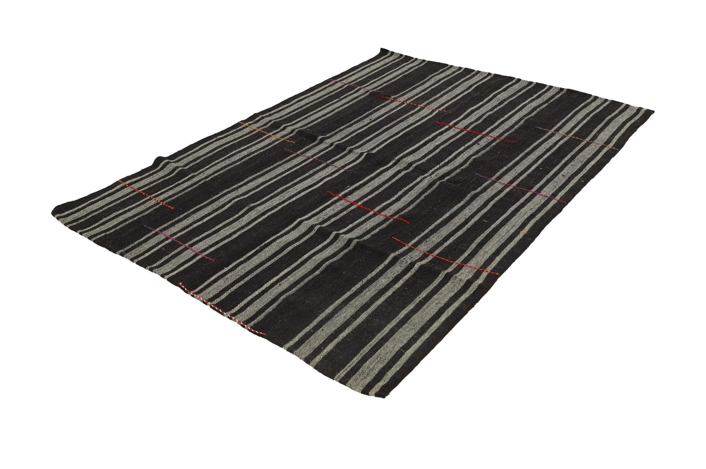 Brown beige Kilim rug ,5x7 Kilim rug, Turkish Kilim Rug, Vintage Kilim rug ,Area Rug ,Bedroom, Farmhouse decor, 8101