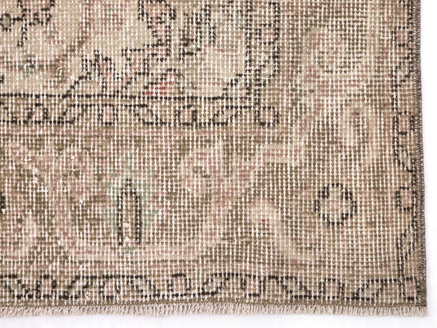 Handmade Turkish Rug, Bedroom rug, Wool rug, Area rug, Oushak rug, Vintage rug, Carpet rug, Boho rug, 4x6 Rug, Faded rug, Anatolia rug, 9592