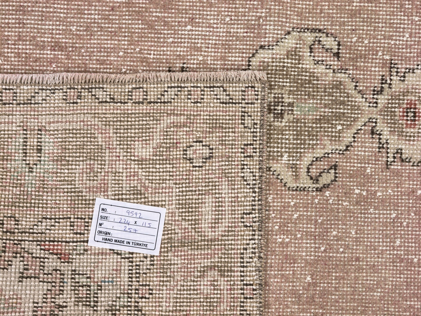 Handmade Turkish Rug, Bedroom rug, Wool rug, Area rug, Oushak rug, Vintage rug, Carpet rug, Boho rug, 4x6 Rug, Faded rug, Anatolia rug, 9592